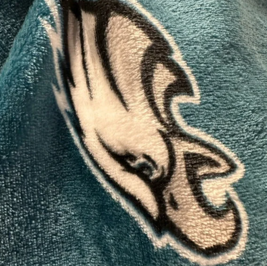 Philadlephia Eagles 66'x95" Peanuts OVERSIZED Super Soft Plush Throw