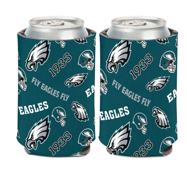 Philadelphia Eagles Scatter Logo Can Cooler