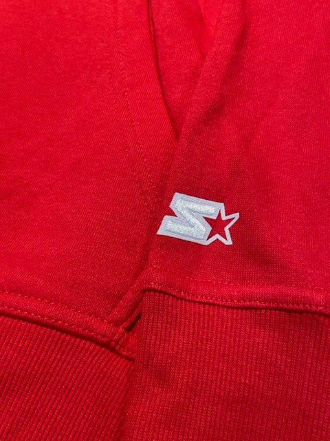 Atlanta Falcons Starter Between the Pylons Full Zip Hoodie-Red