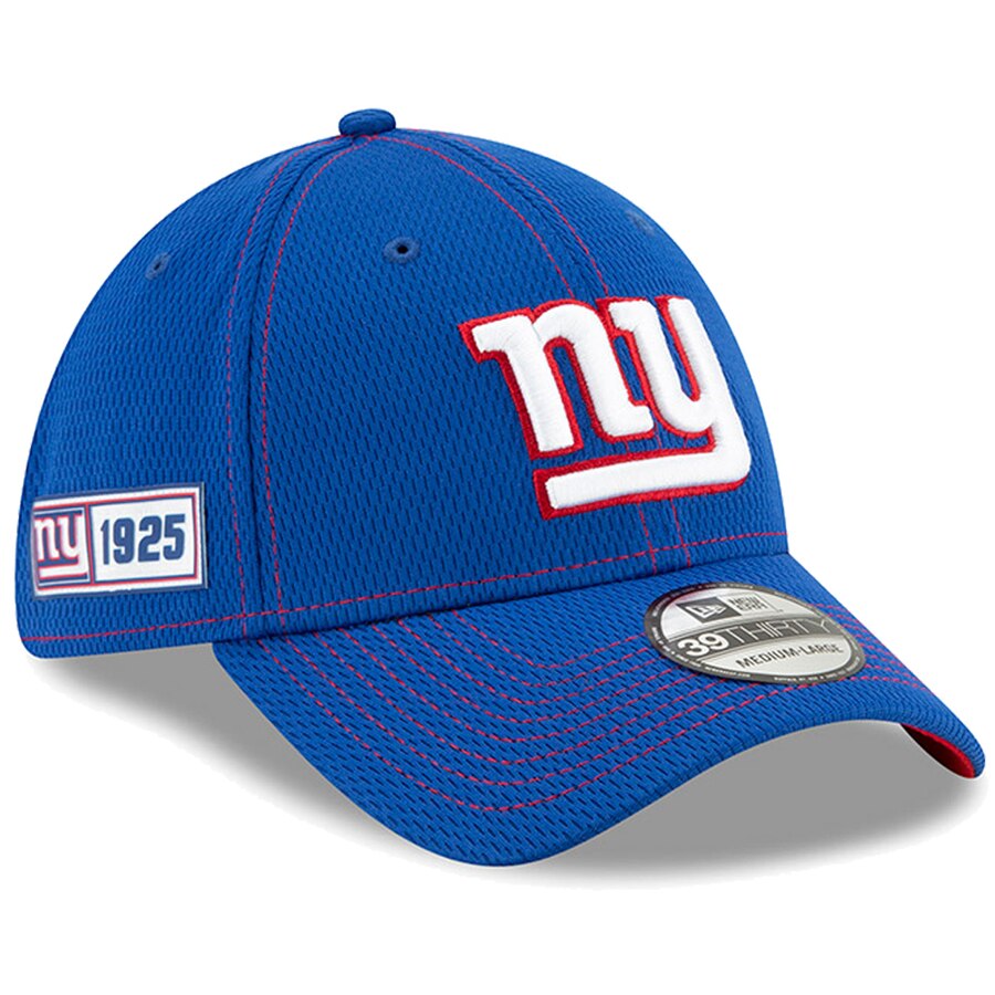 New York Giants New Era Sideline Road Established 39THIRTY Flex Fit Hat