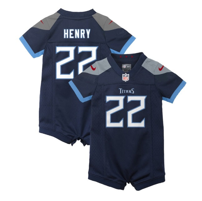 Tennessee Titans Nike #22 Derrick Henry Toddler Nike Game Jersey- Blue