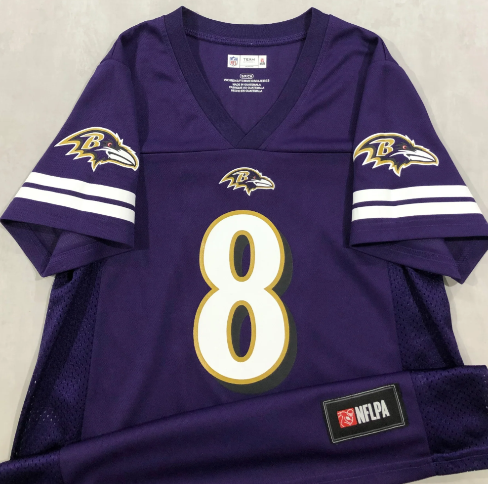 Baltimore Ravens Lamar Jackson NFLPA Basic Jersey