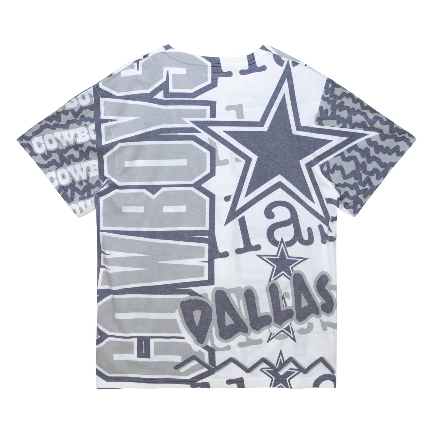 Dallas Cowboys Mitchell & Ness Jumbotron 2.0 Sublimated SS T-Shirt