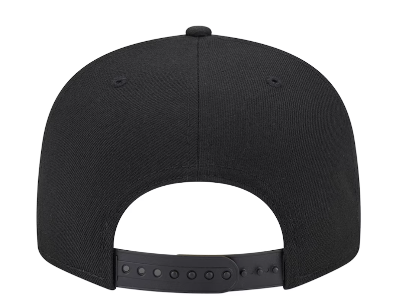 New York Knicks New Era Logo Blend 9FIFTY Hat - Black