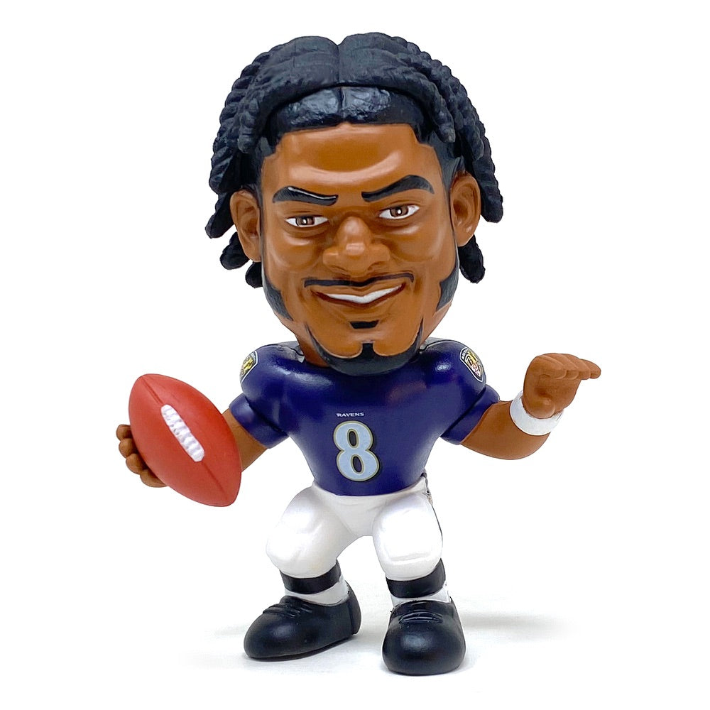 Baltimore Ravens Lamar Jackson Big Shot Baller Action Figure
