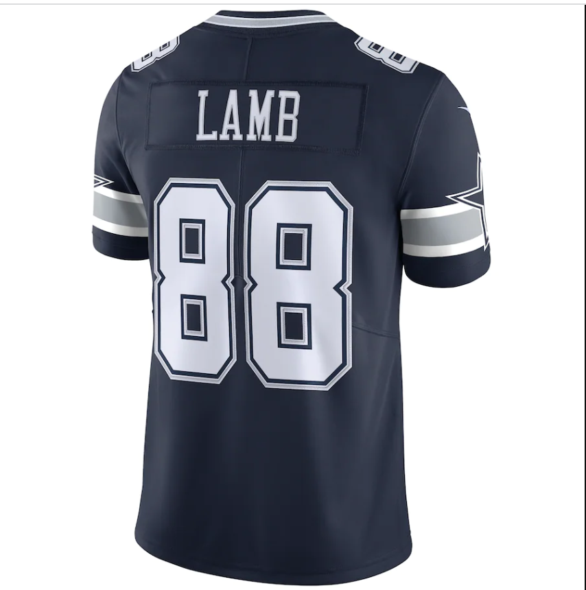 Dallas Cowboys #88 CeeDee Lamb Limited Men's Jersey - Navy