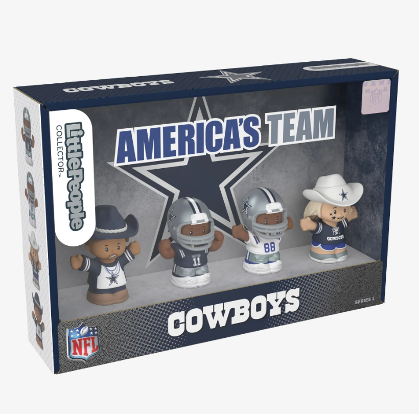 Dallas Cowboys NFL Fisher Price Little People Collector Set Series 1