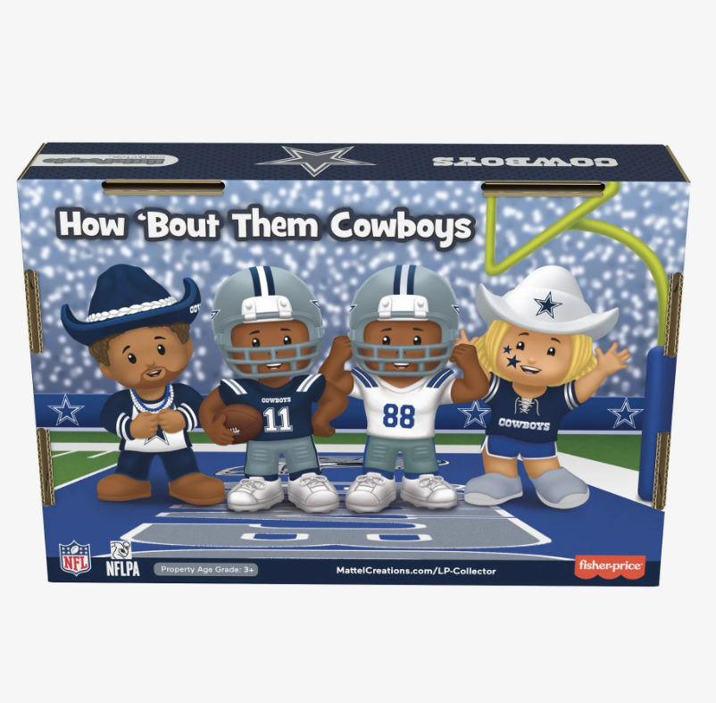 Dallas Cowboys NFL Fisher Price Little People Collector Set Series 1