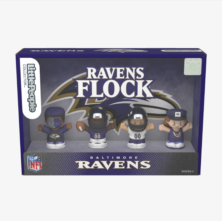 Baltimore Ravens NFL Fisher Price Little People Collector Set Series 1