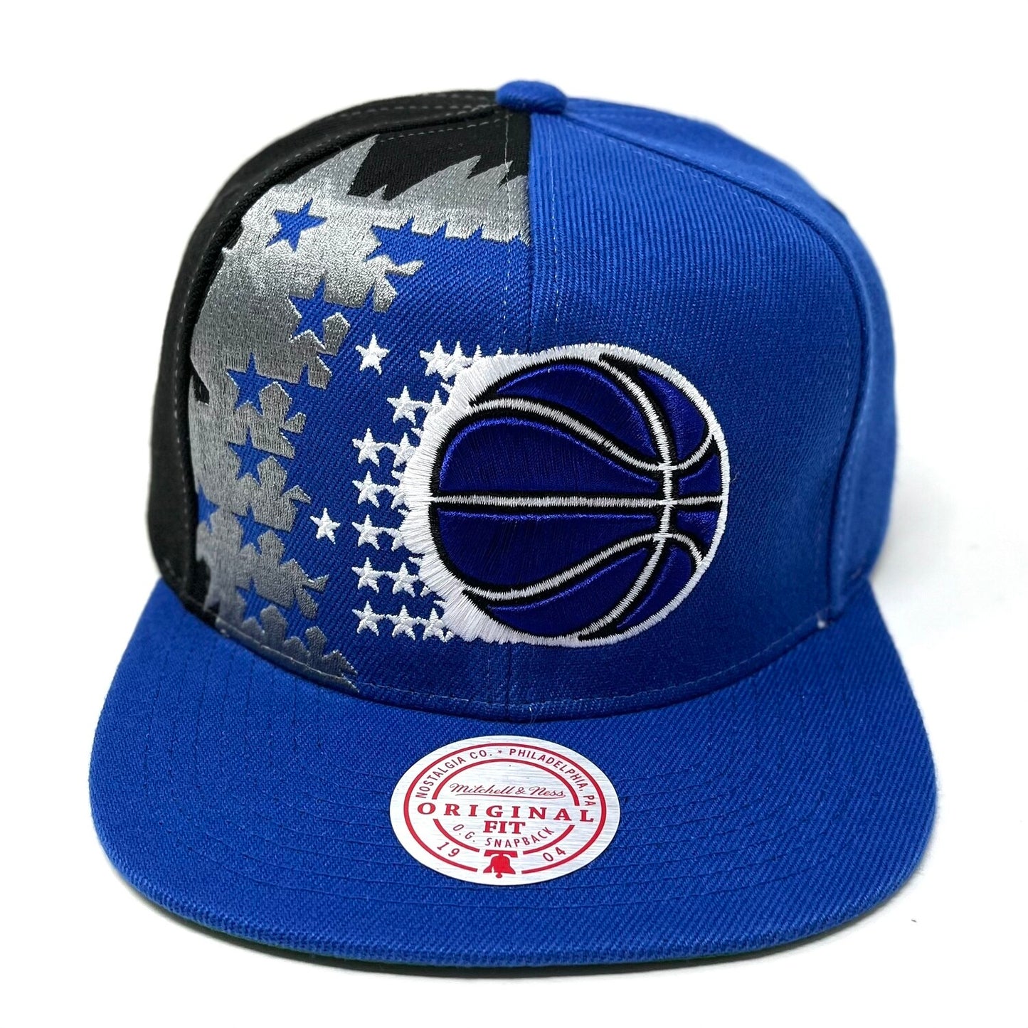 Orlando Magic Mitchell & Ness Retroline Snapback Hat - Blue
