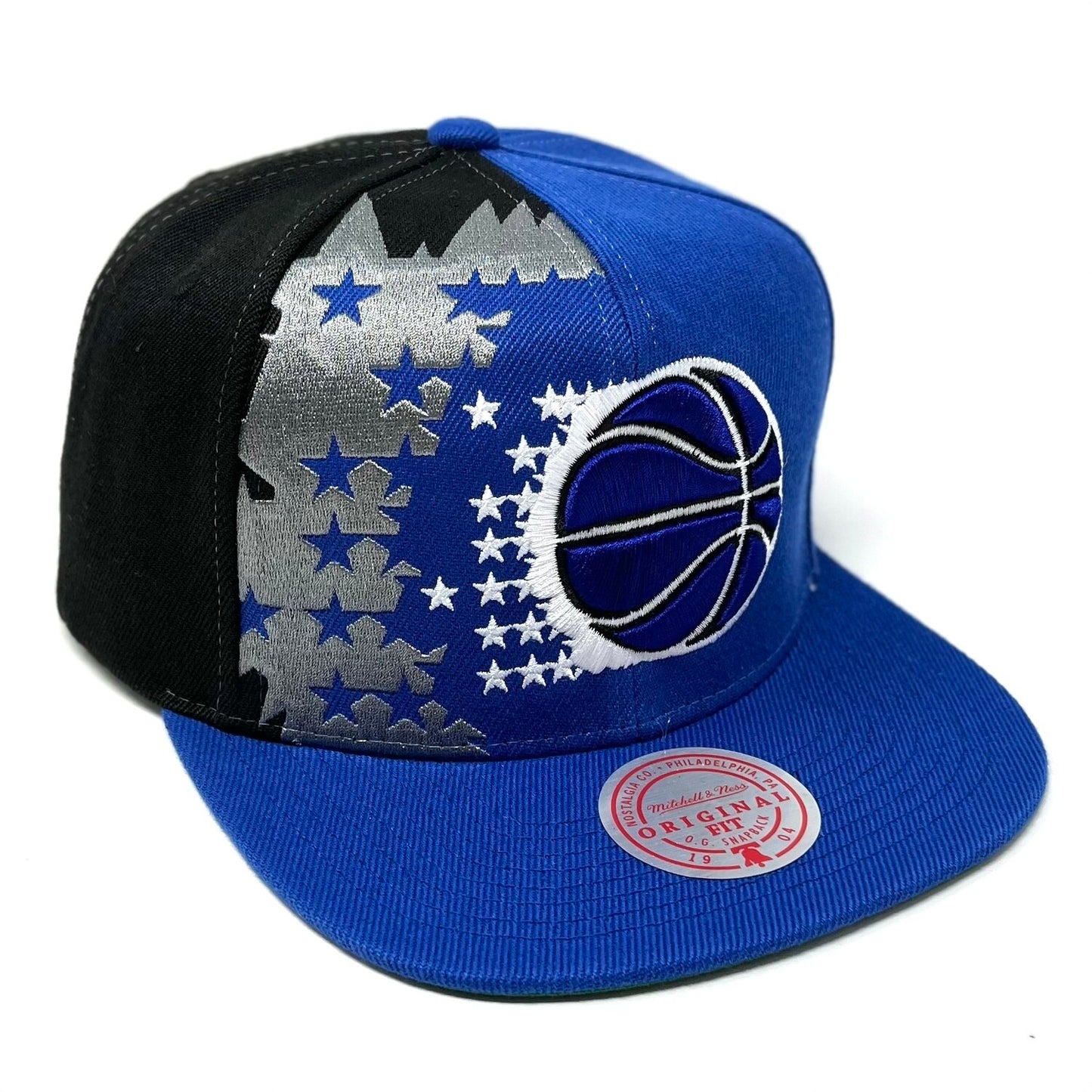 Orlando Magic Mitchell & Ness Retroline Snapback Hat - Blue