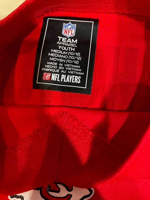 Kansas City Chiefs Patrick Mahomes #15 Youth Mid Tier Red Jersey