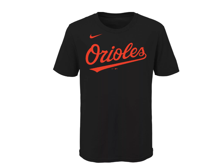 Baltimore Orioles Youth Black #31 Cedric Mullins Nike T-Shirt