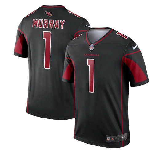 Arizona Cardinals #1 Kyler Murray Color Rush Youth Jersey - Black