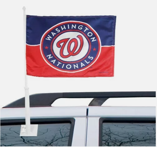 Washington Nationals Team Car Flags