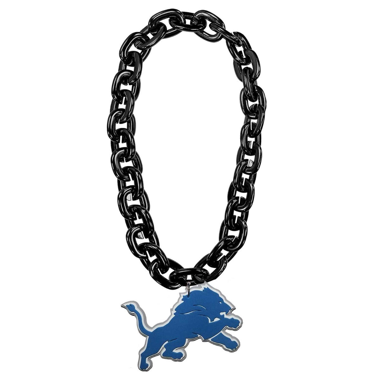 Detroit Lions Aminco Foam Fan Chain -Black
