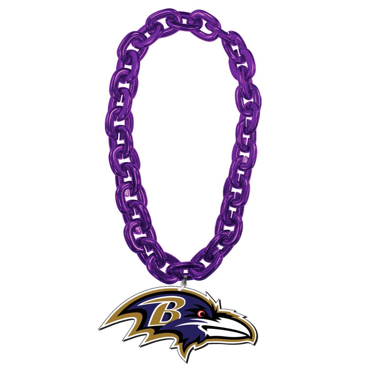 Baltimore Ravens Aminco Foam Fan Chain - Purple