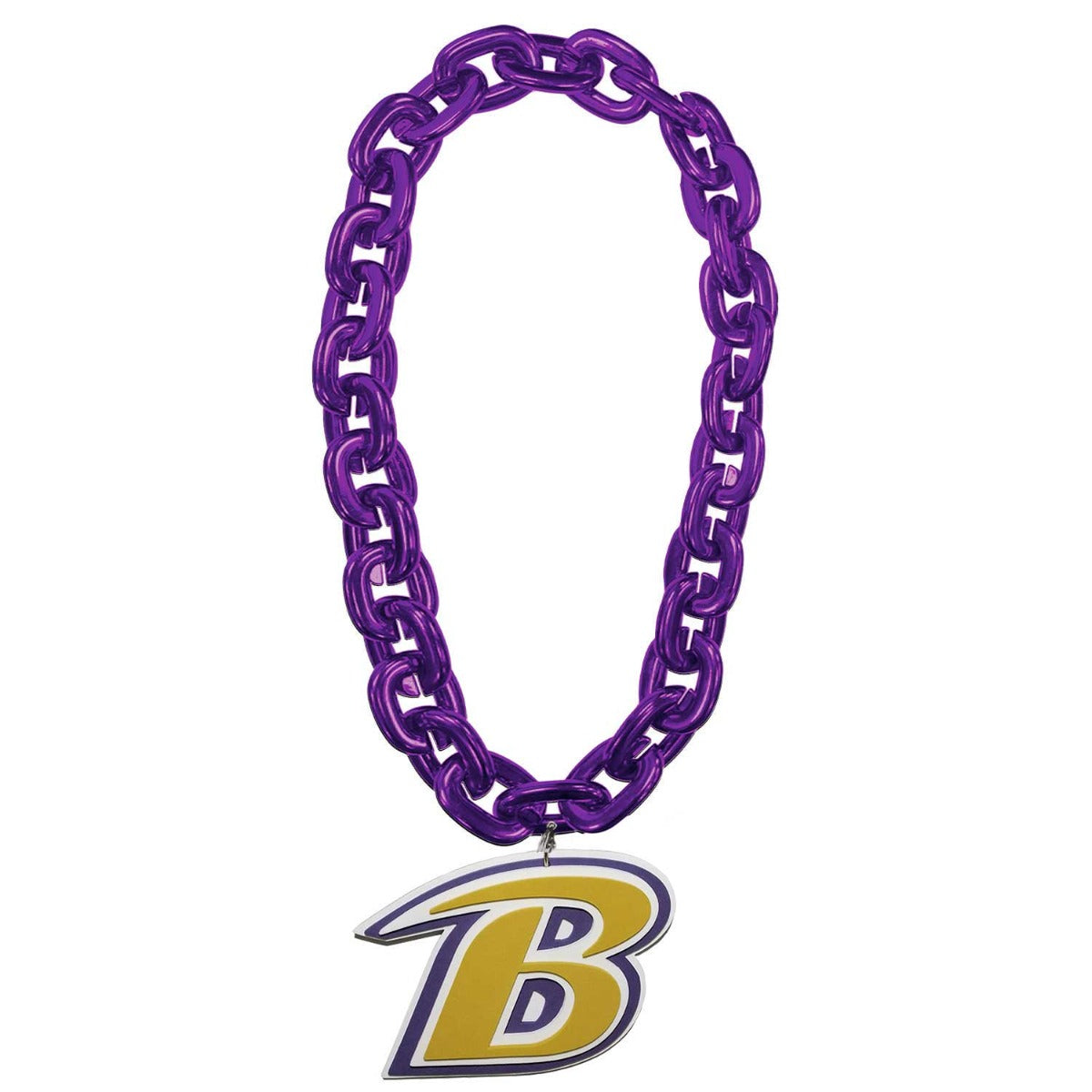 Baltimore Ravens Aminco Foam Team "B" Fan Chain - Purple