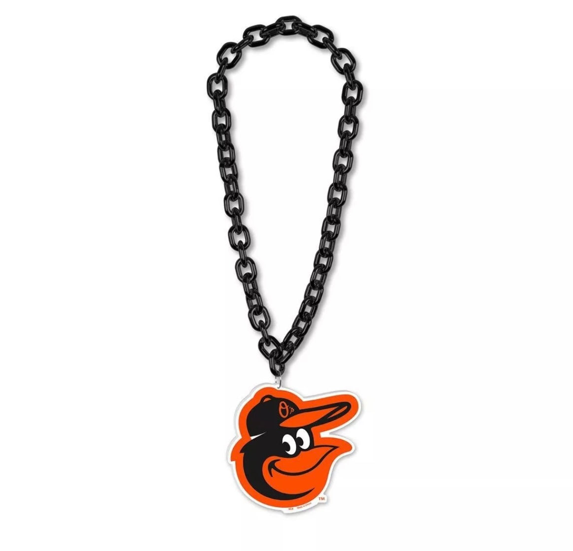 Baltimore Orioles FanFave Bird Home Run Fan Chain - Black