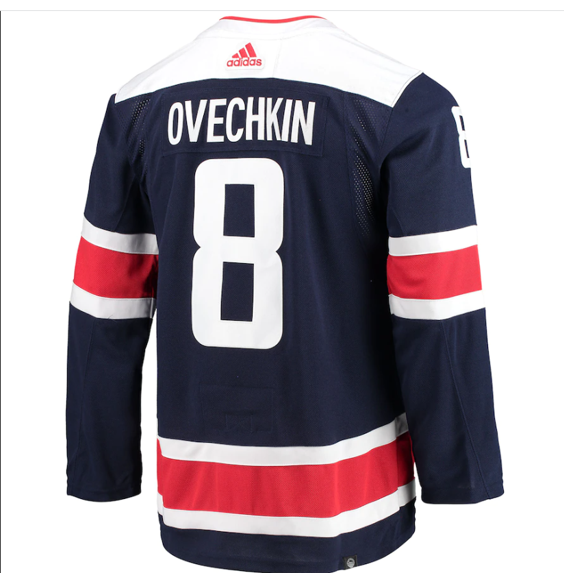 Washington Capitals Alexander Ovechkin adidas Alternate Captain Authentic Jersey