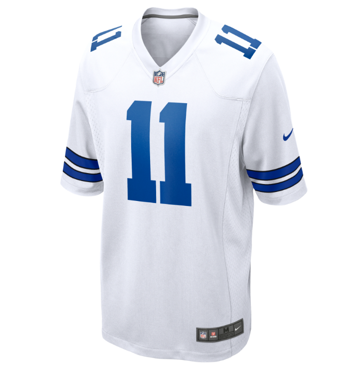 Dallas Cowboys Nike #11 Micah Parsons Men's White Game jersey
