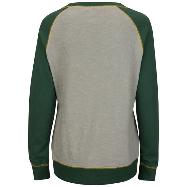 Green Bay Packers Womens Overtime Queen Crew Neck Sweatshirt