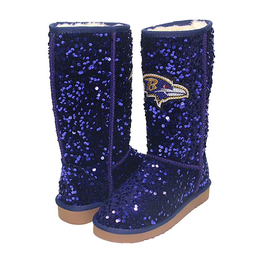 Baltimore Ravens Cuce Sequin Boot