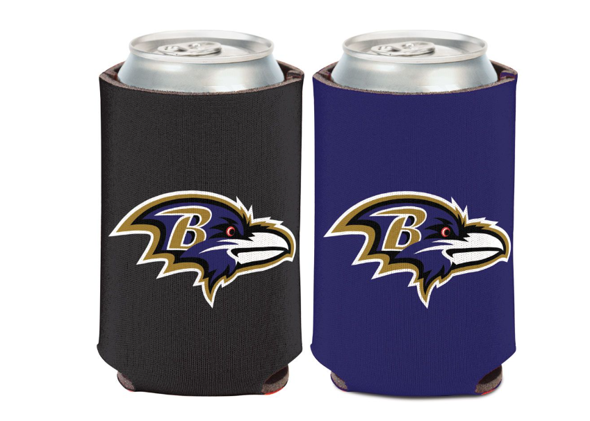 Baltimore Ravens Team Logo 2sided Can Cooler