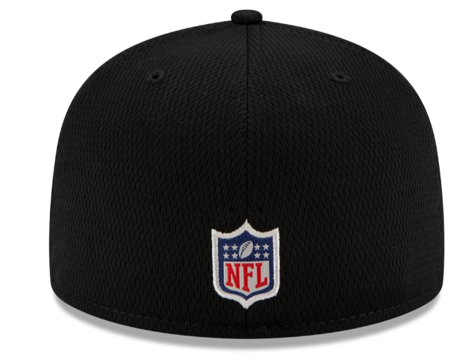 Baltimore Ravens New Era Sideline Road 59FIFTY Fitted Hat - Black