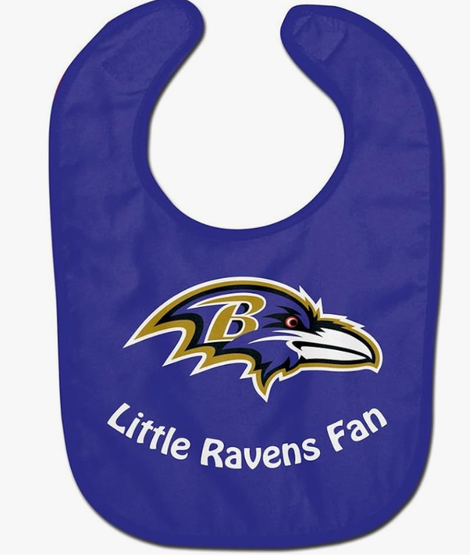 Baltimore Ravens Wincraft Infant Little Fan All Pro Bib