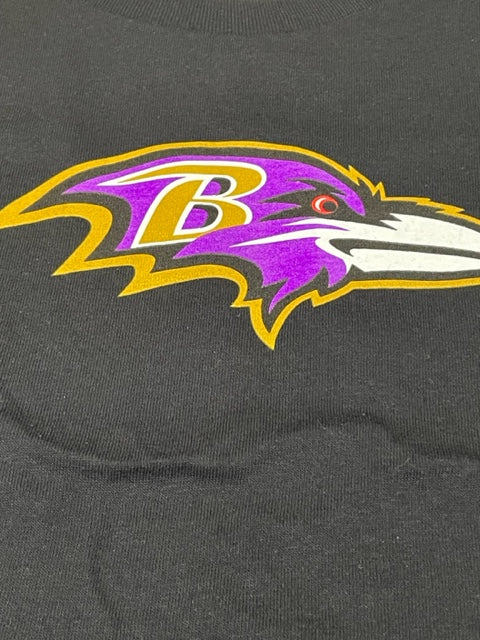 Baltimore Ravens Basic Team Logo Toddler T-shirt- Black