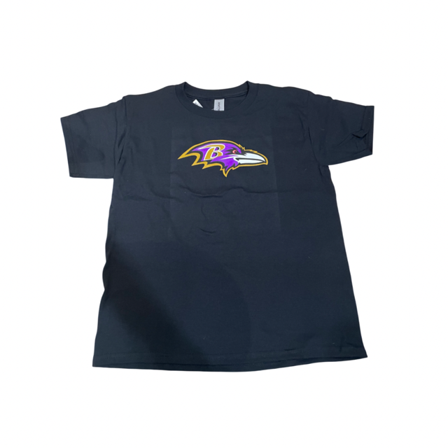 Baltimore Ravens Basic Team Logo Toddler T-shirt- Black