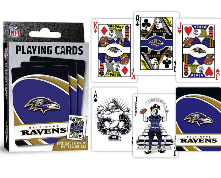 Baltimore Ravens MasterPieces Playing Cards 54-Card Deck