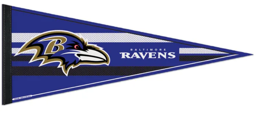Baltimore Ravens Wincraft Mesh Classic Pennant 12" x 30"