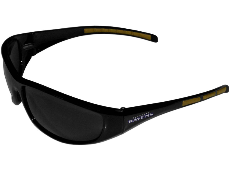 Baltimore Ravens Wrap Sunglasses