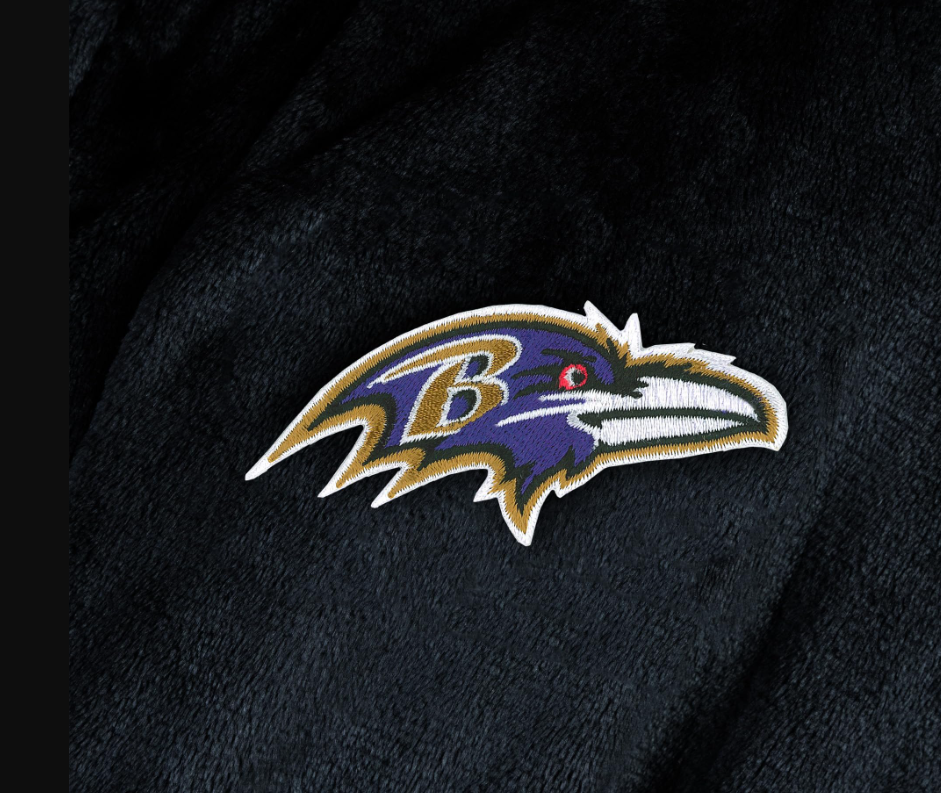 Baltimore Ravens Northwest Team Silk Touch Robe L/XL