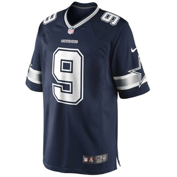 Dallas Cowboys Nike #9 Tony Romo Youth Game Jersey - Blue