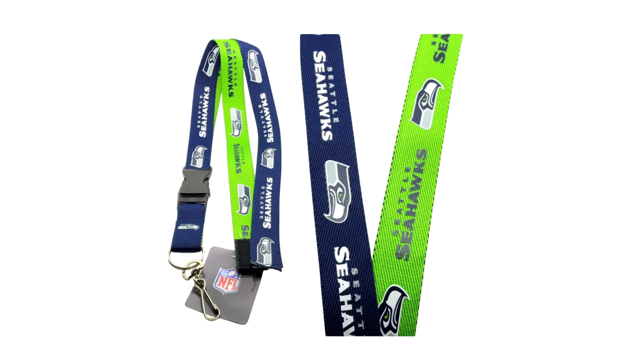 Seattle Seahawks Two Tone Lanyard