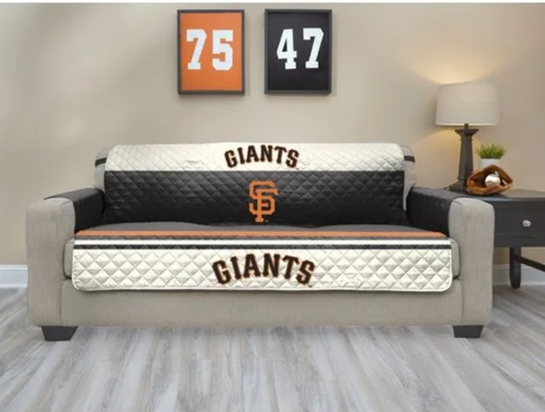 San Francisco Giants Reversible Furniture Protector Sofa Cover