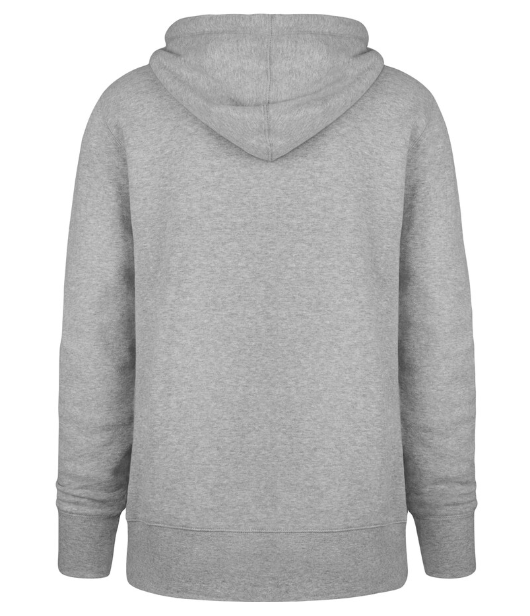 Pittsburgh Steelers '47 Heather Gray Block Stripe Headline Pullover Hoodie