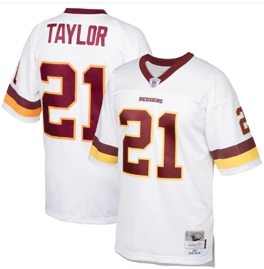 Washington Redskins Mitchell & Ness # 21 Sean Taylor Legacy Jersey-White