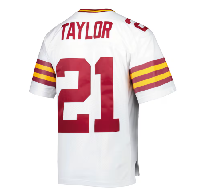 Washington Redskins Mitchell & Ness #21 Sean Taylor Alternate Legacy Jersey-White