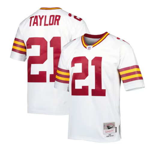 Washington Redskins Mitchell & Ness #21 Sean Taylor Alternate Legacy Jersey-White