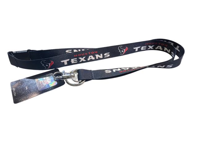 Houston Texans Soft Touch Lanyard