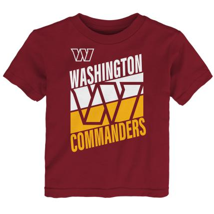 Washington Commanders Toddler Team Work T-Shirt - Burgandy