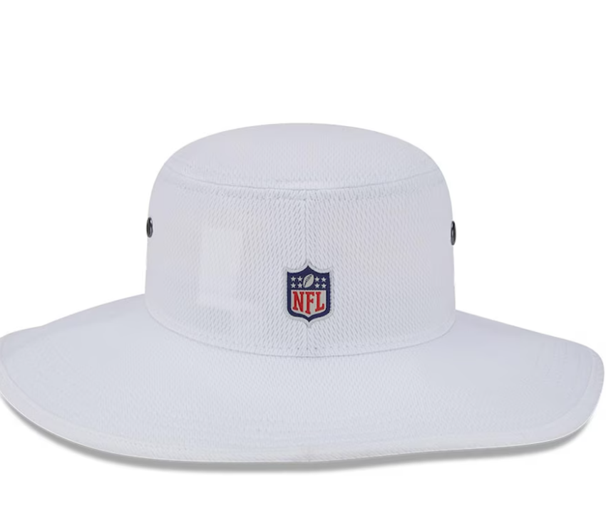 Baltimore Ravens New Era White NFL Training Camp Panama Bucket Hat