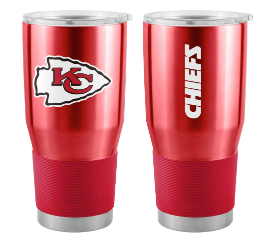Kansas City Chiefs Logo Brands 30 oz Power Coat Ultra Tumbler