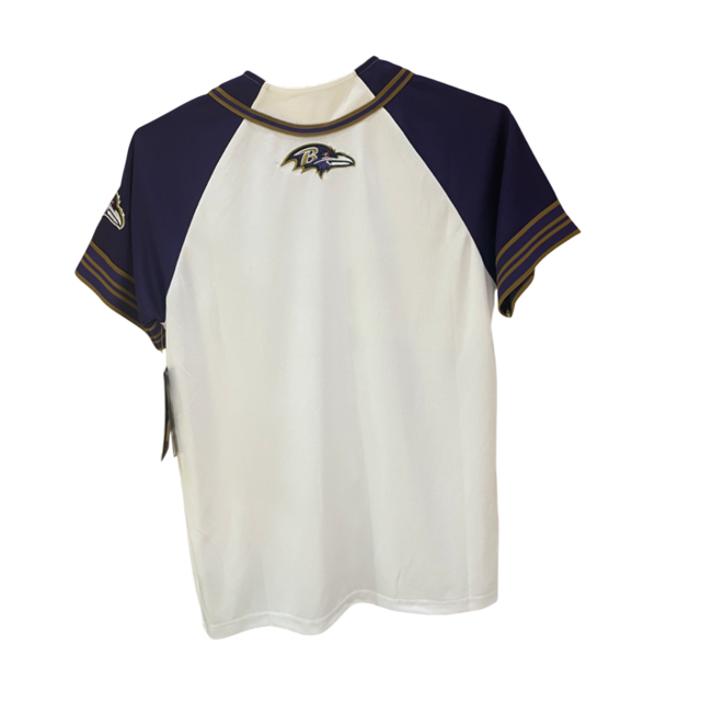 Baltimore Ravens Ulta Game Baseball Jersey - White