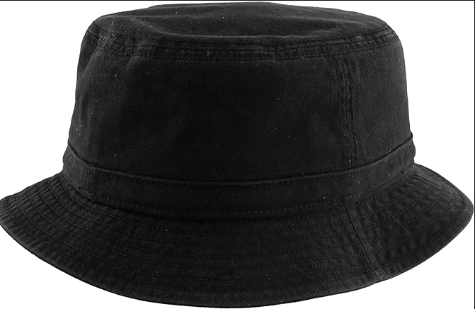 adidas Originals unisex-adult Washed Black Bucket Hat