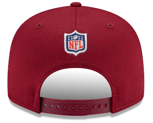 Washington Football New Era Road Sideline 9FIFTY Adjustable Hat - Burgandy